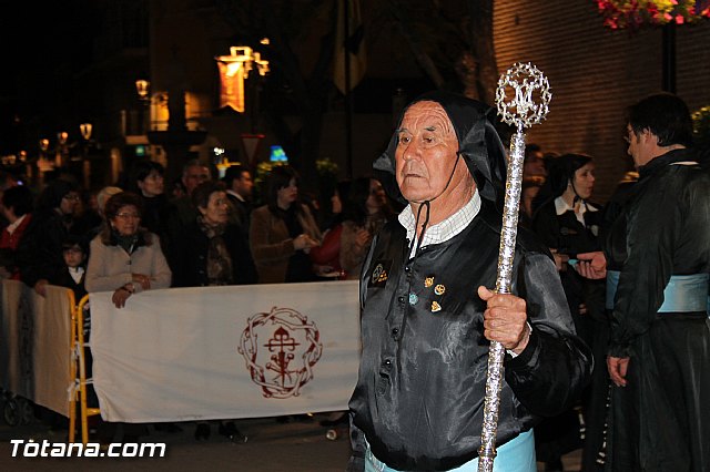 Procesin del Santo Entierro (Salida) - Viernes Santo noche - Semana Santa Totana 2015 - 291