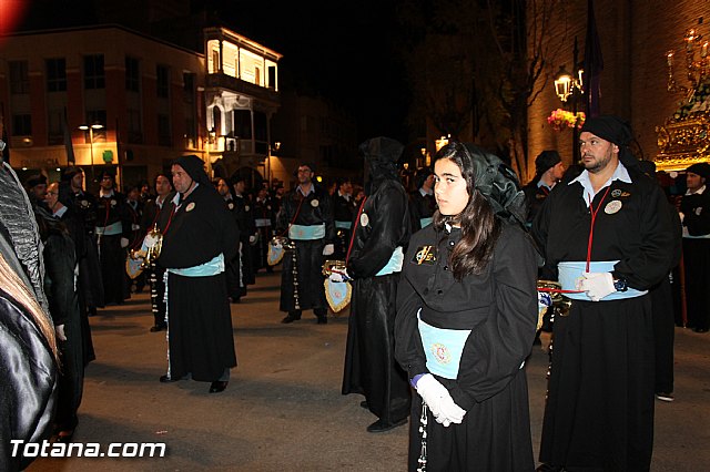 Procesin del Santo Entierro (Salida) - Viernes Santo noche - Semana Santa Totana 2015 - 297