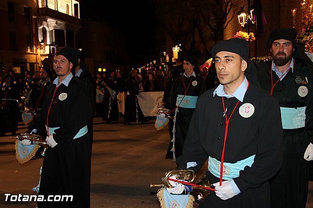 Procesin del Santo Entierro (Salida) - Viernes Santo noche - Semana Santa Totana 2015 - 298