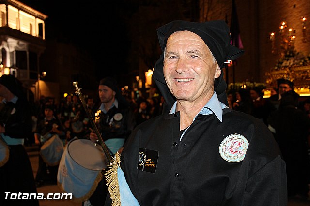 Procesin del Santo Entierro (Salida) - Viernes Santo noche - Semana Santa Totana 2015 - 301
