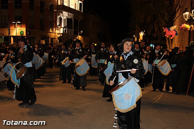 Procesin del Santo Entierro (Salida) - Viernes Santo noche - Semana Santa Totana 2015 - 307