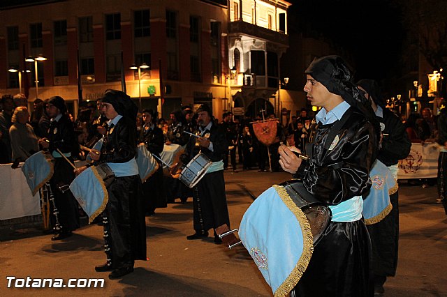 Procesin del Santo Entierro (Salida) - Viernes Santo noche - Semana Santa Totana 2015 - 308