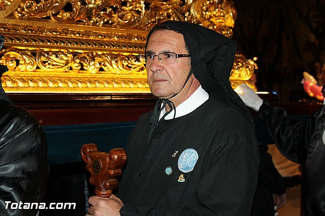 Procesin del Santo Entierro (Salida) - Viernes Santo noche - Semana Santa Totana 2015 - 320
