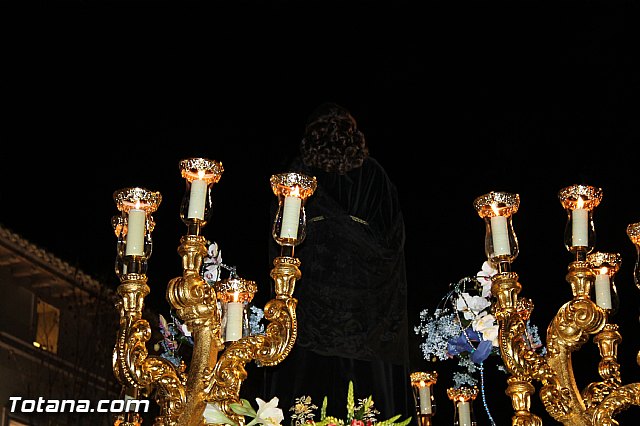 Procesin del Santo Entierro (Salida) - Viernes Santo noche - Semana Santa Totana 2015 - 322