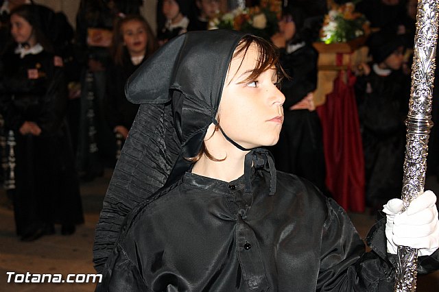 Procesin del Santo Entierro (Salida) - Viernes Santo noche - Semana Santa Totana 2015 - 324