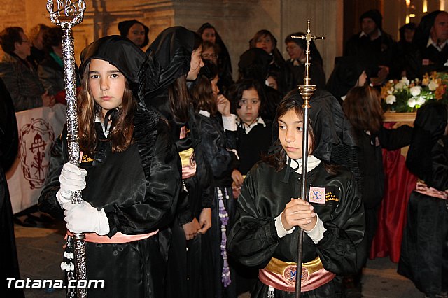 Procesin del Santo Entierro (Salida) - Viernes Santo noche - Semana Santa Totana 2015 - 325
