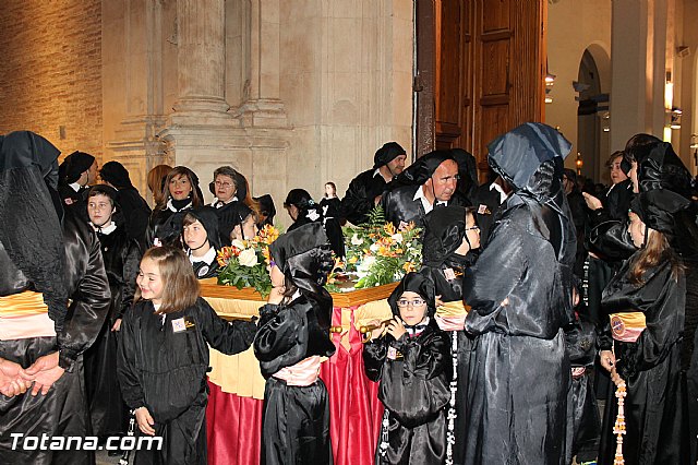 Procesin del Santo Entierro (Salida) - Viernes Santo noche - Semana Santa Totana 2015 - 328