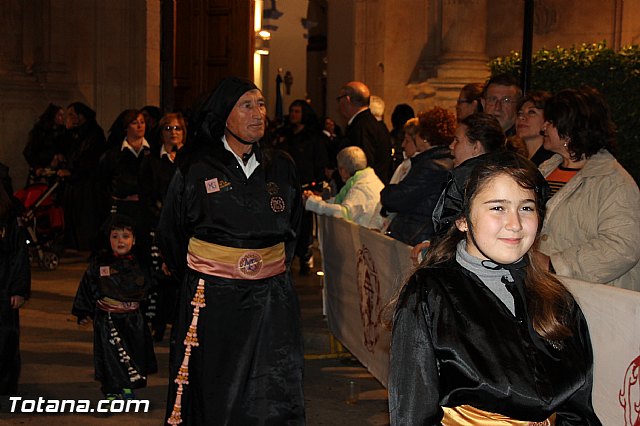 Procesin del Santo Entierro (Salida) - Viernes Santo noche - Semana Santa Totana 2015 - 330