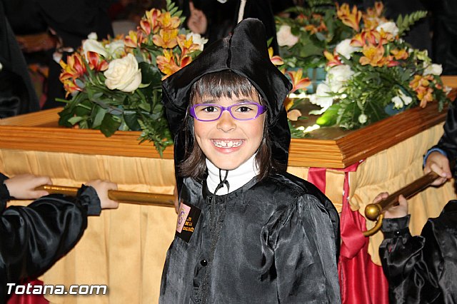 Procesin del Santo Entierro (Salida) - Viernes Santo noche - Semana Santa Totana 2015 - 332