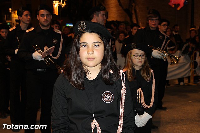 Procesin del Santo Entierro (Salida) - Viernes Santo noche - Semana Santa Totana 2015 - 339