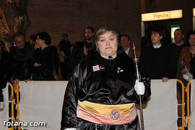 Procesin del Santo Entierro (Salida) - Viernes Santo noche - Semana Santa Totana 2015 - 341