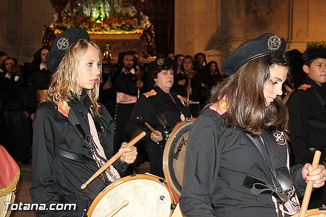 Procesin del Santo Entierro (Salida) - Viernes Santo noche - Semana Santa Totana 2015 - 346