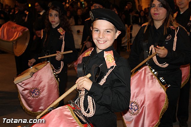 Procesin del Santo Entierro (Salida) - Viernes Santo noche - Semana Santa Totana 2015 - 351
