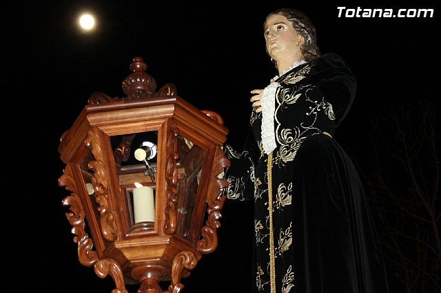 Procesin del Santo Entierro (Salida) - Viernes Santo noche - Semana Santa Totana 2015 - 359