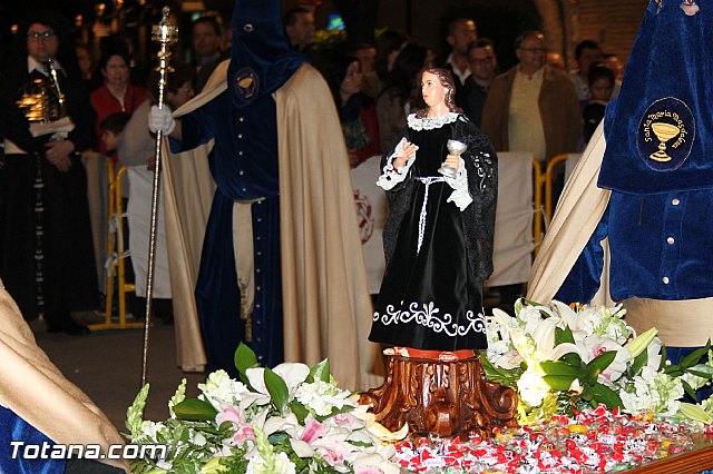 Procesin del Santo Entierro (Salida) - Viernes Santo noche - Semana Santa Totana 2015 - 381