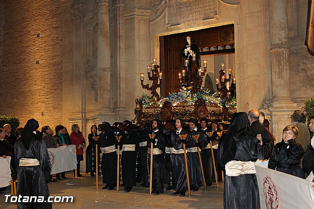 Procesin del Santo Entierro (Salida) - Viernes Santo noche - Semana Santa Totana 2015 - 385