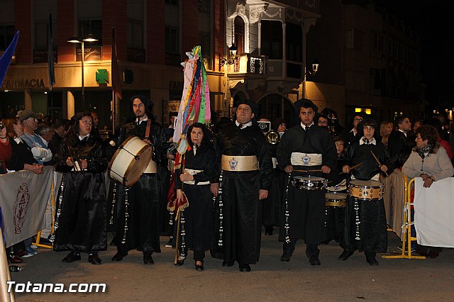 Procesin del Santo Entierro (Salida) - Viernes Santo noche - Semana Santa Totana 2015 - 386