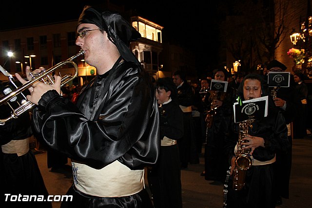 Procesin del Santo Entierro (Salida) - Viernes Santo noche - Semana Santa Totana 2015 - 393