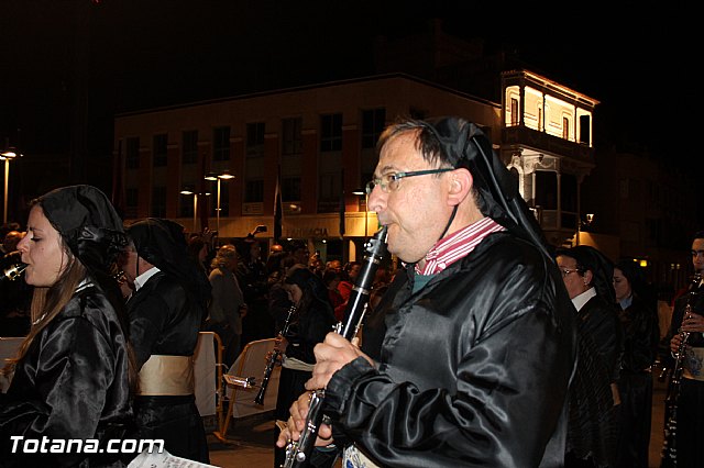 Procesin del Santo Entierro (Salida) - Viernes Santo noche - Semana Santa Totana 2015 - 394