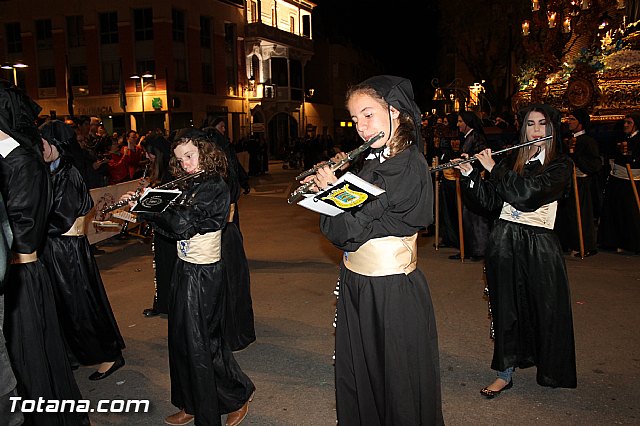 Procesin del Santo Entierro (Salida) - Viernes Santo noche - Semana Santa Totana 2015 - 395