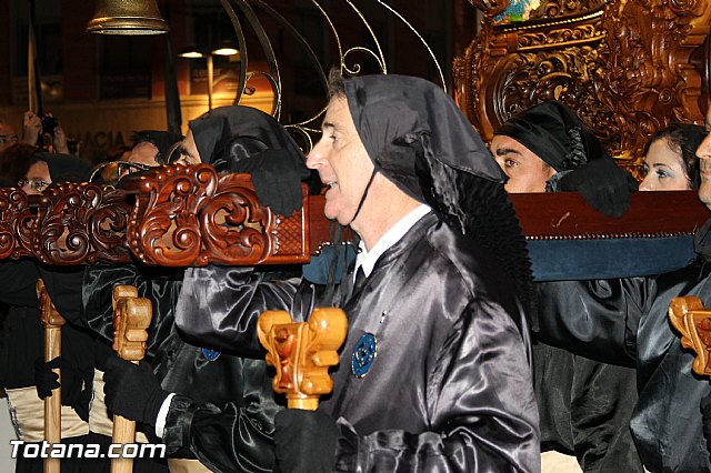 Procesin del Santo Entierro (Salida) - Viernes Santo noche - Semana Santa Totana 2015 - 397