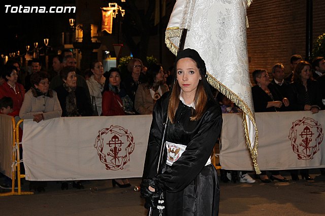 Procesin del Santo Entierro (Salida) - Viernes Santo noche - Semana Santa Totana 2015 - 403