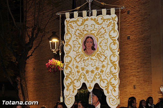 Procesin del Santo Entierro (Salida) - Viernes Santo noche - Semana Santa Totana 2015 - 405