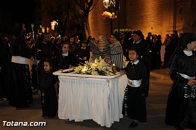 Procesin del Santo Entierro (Salida) - Viernes Santo noche - Semana Santa Totana 2015 - 408