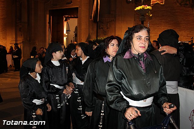Procesin del Santo Entierro (Salida) - Viernes Santo noche - Semana Santa Totana 2015 - 409