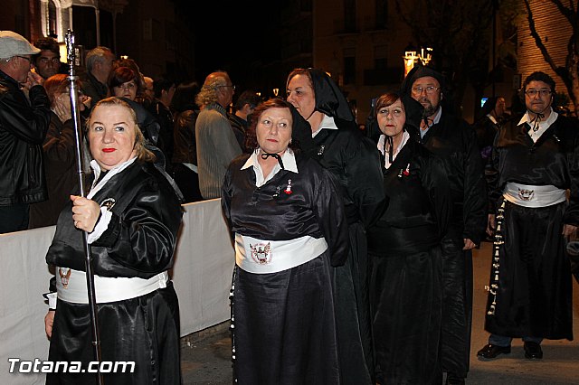 Procesin del Santo Entierro (Salida) - Viernes Santo noche - Semana Santa Totana 2015 - 414