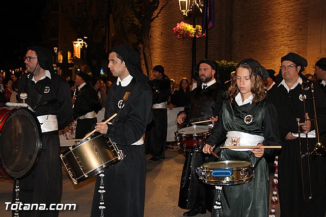 Procesin del Santo Entierro (Salida) - Viernes Santo noche - Semana Santa Totana 2015 - 415