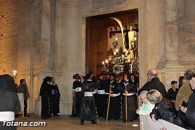 Procesin del Santo Entierro (Salida) - Viernes Santo noche - Semana Santa Totana 2015 - 421