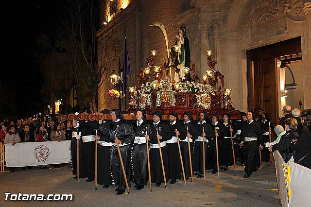 Procesin del Santo Entierro (Salida) - Viernes Santo noche - Semana Santa Totana 2015 - 424