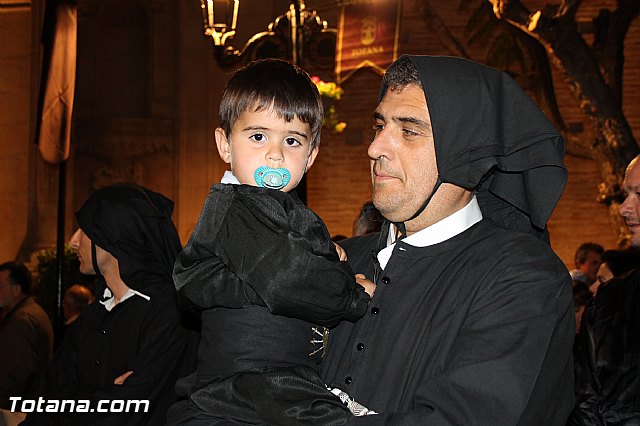 Procesin del Santo Entierro (Salida) - Viernes Santo noche - Semana Santa Totana 2015 - 432