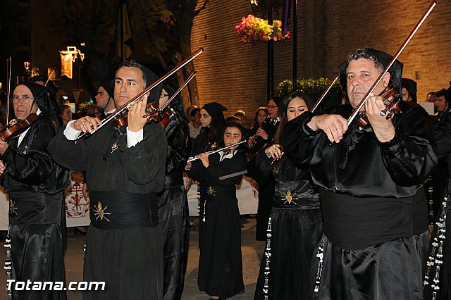 Procesin del Santo Entierro (Salida) - Viernes Santo noche - Semana Santa Totana 2015 - 440