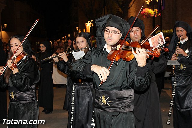 Procesin del Santo Entierro (Salida) - Viernes Santo noche - Semana Santa Totana 2015 - 441