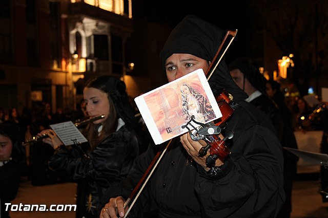 Procesin del Santo Entierro (Salida) - Viernes Santo noche - Semana Santa Totana 2015 - 442