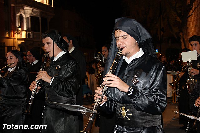 Procesin del Santo Entierro (Salida) - Viernes Santo noche - Semana Santa Totana 2015 - 443