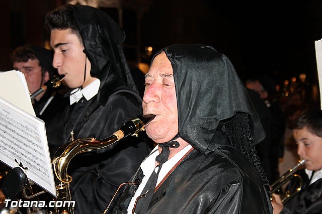 Procesin del Santo Entierro (Salida) - Viernes Santo noche - Semana Santa Totana 2015 - 445