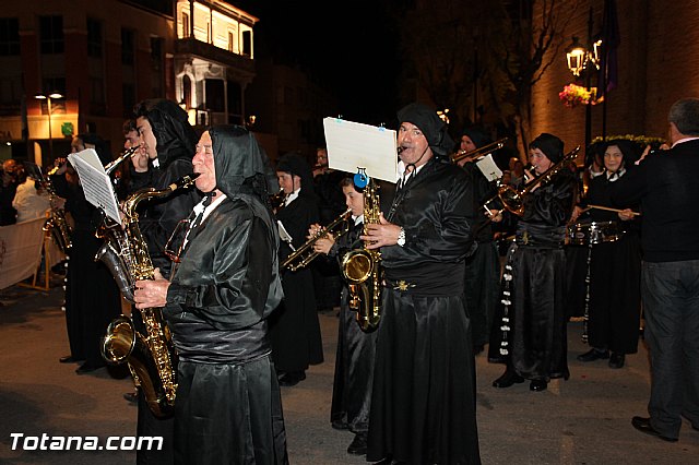 Procesin del Santo Entierro (Salida) - Viernes Santo noche - Semana Santa Totana 2015 - 446