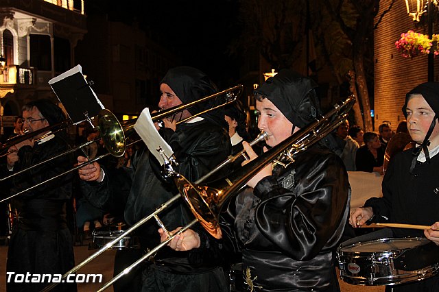 Procesin del Santo Entierro (Salida) - Viernes Santo noche - Semana Santa Totana 2015 - 447