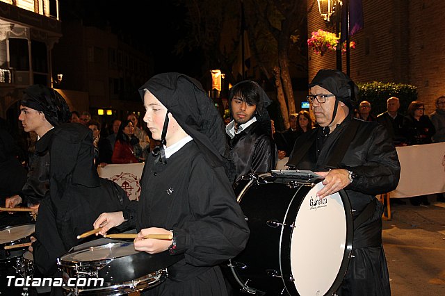 Procesin del Santo Entierro (Salida) - Viernes Santo noche - Semana Santa Totana 2015 - 448