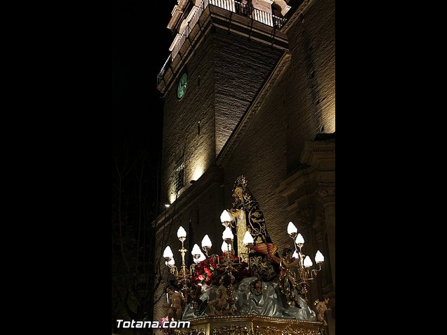 Procesin del Santo Entierro (Salida) - Viernes Santo noche - Semana Santa Totana 2015 - 454