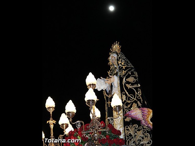 Procesin del Santo Entierro (Salida) - Viernes Santo noche - Semana Santa Totana 2015 - 458