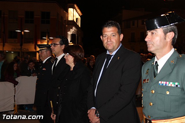 Procesin del Santo Entierro (Salida) - Viernes Santo noche - Semana Santa Totana 2015 - 463