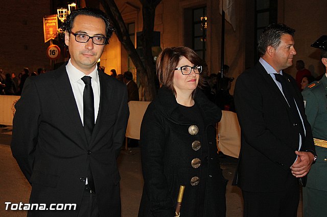 Procesin del Santo Entierro (Salida) - Viernes Santo noche - Semana Santa Totana 2015 - 465