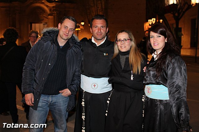 Procesin del Santo Entierro (Recogida) - Viernes Santo noche - Semana Santa Totana 2015 - 4