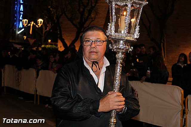 Procesin del Santo Entierro (Recogida) - Viernes Santo noche - Semana Santa Totana 2015 - 8