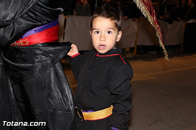 Procesin del Santo Entierro (Recogida) - Viernes Santo noche - Semana Santa Totana 2015 - 13