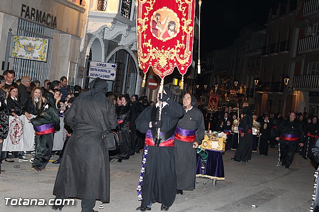 Procesin del Santo Entierro (Recogida) - Viernes Santo noche - Semana Santa Totana 2015 - 15